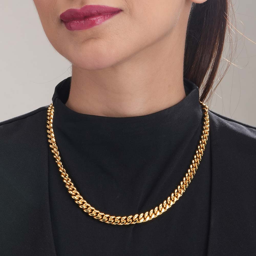 Chunky Cuban Chain Necklace