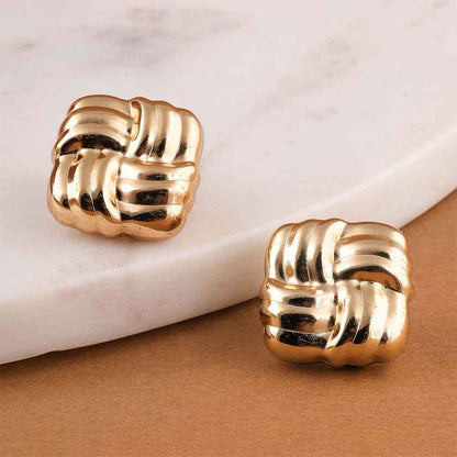 Knotted Stud Earrings