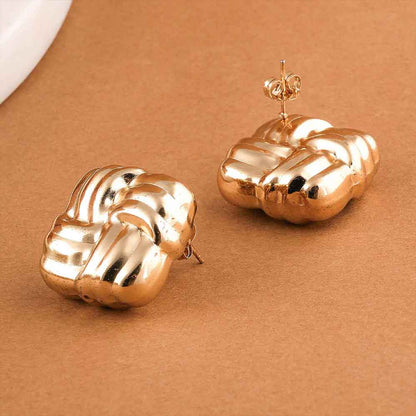 Knotted Stud Earrings