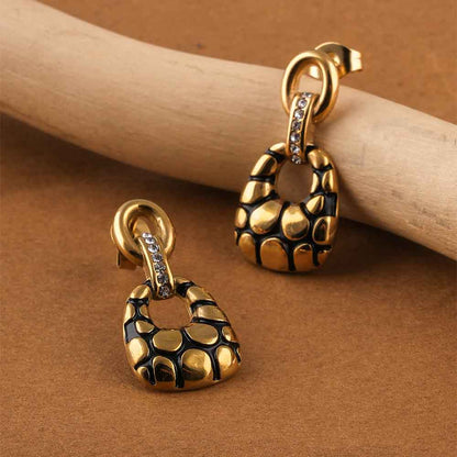 Gilded Mosaic Earrings
