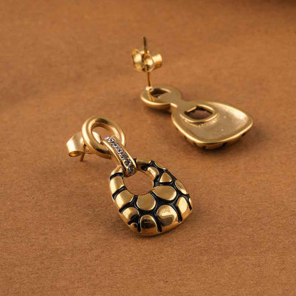 Gilded Mosaic Earrings