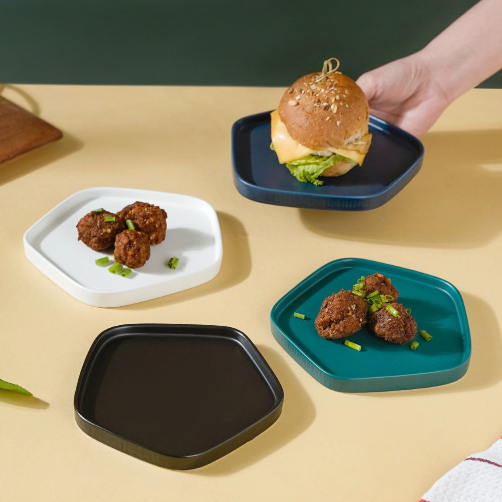 Pentagon Snack Plate