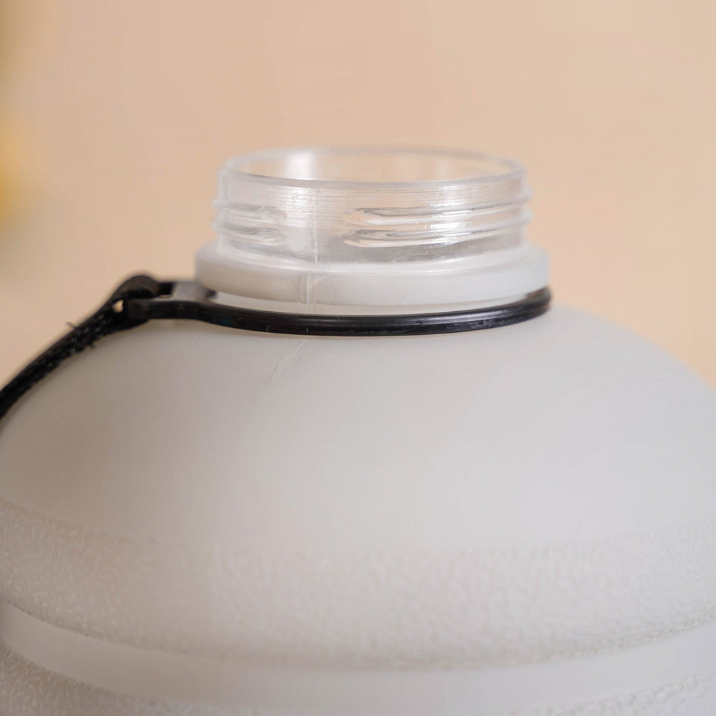 AquaBurst Fitness Gallon Water Bottle Ombre Grey Black 2200ml