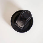 AquaBurst Fitness Gallon Water Bottle Ombre Grey Black 2200ml