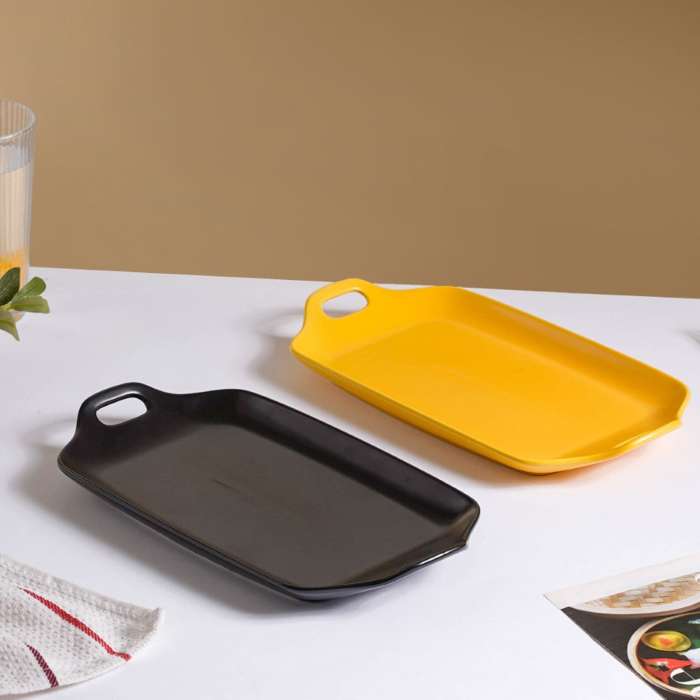 Oven Baking Tray Yellow 11.5 Inch
