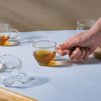 Elegant Glass Cup Set of 6