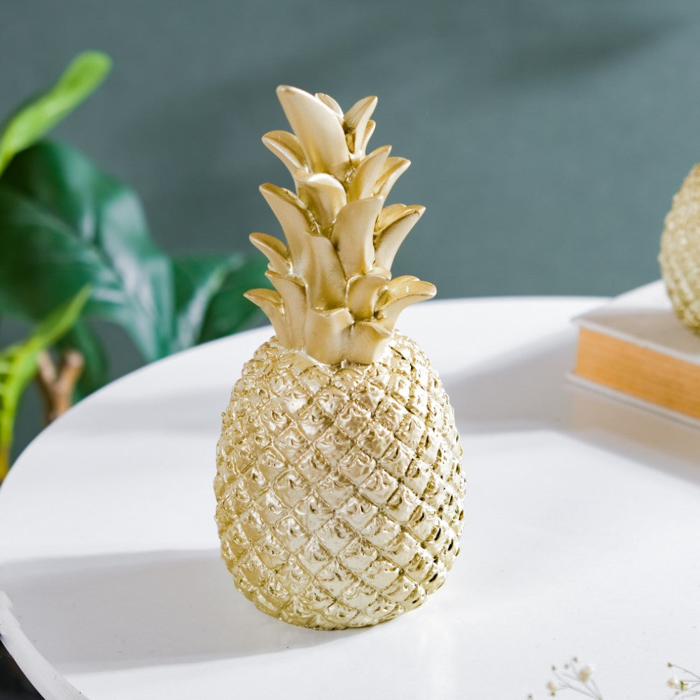 Pineapple Decor Gold Medium