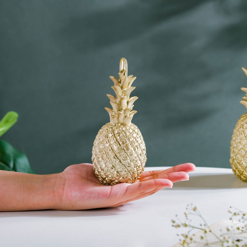 Pineapple Decor Golden Small