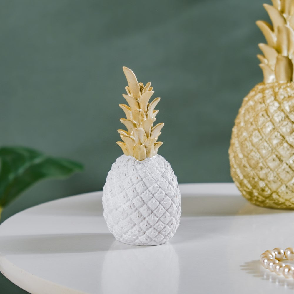 Pineapple Decor White Small