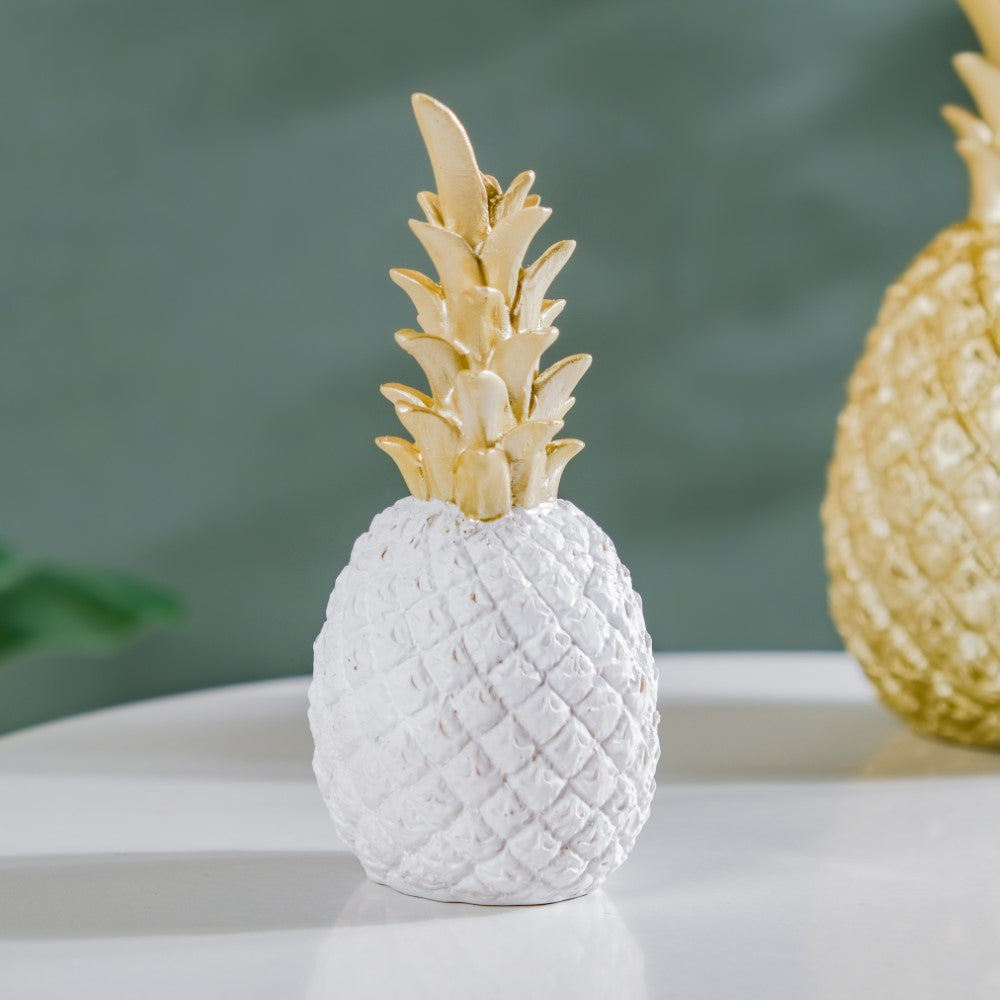 Pineapple Decor White Small