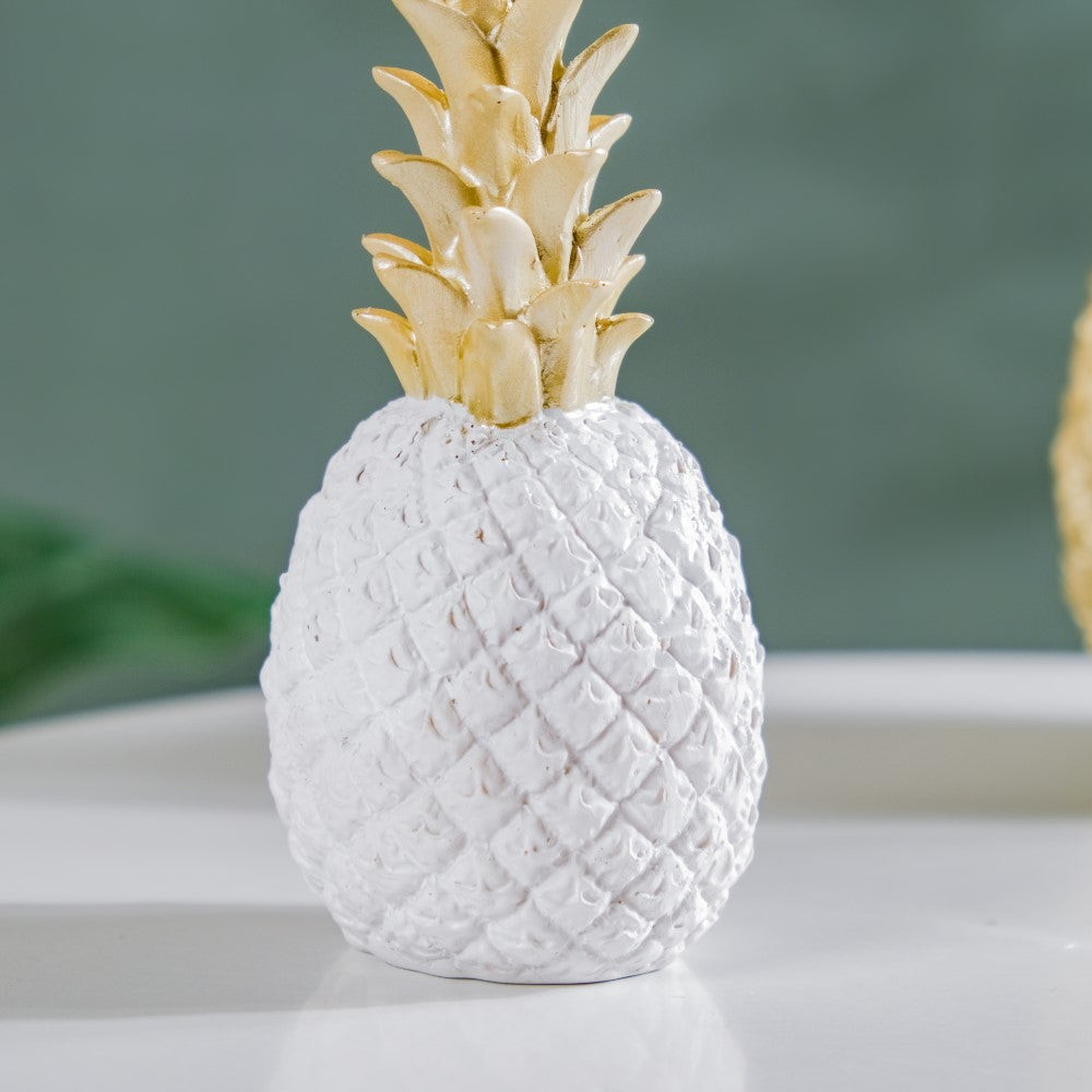 Pineapple Decor White Small
