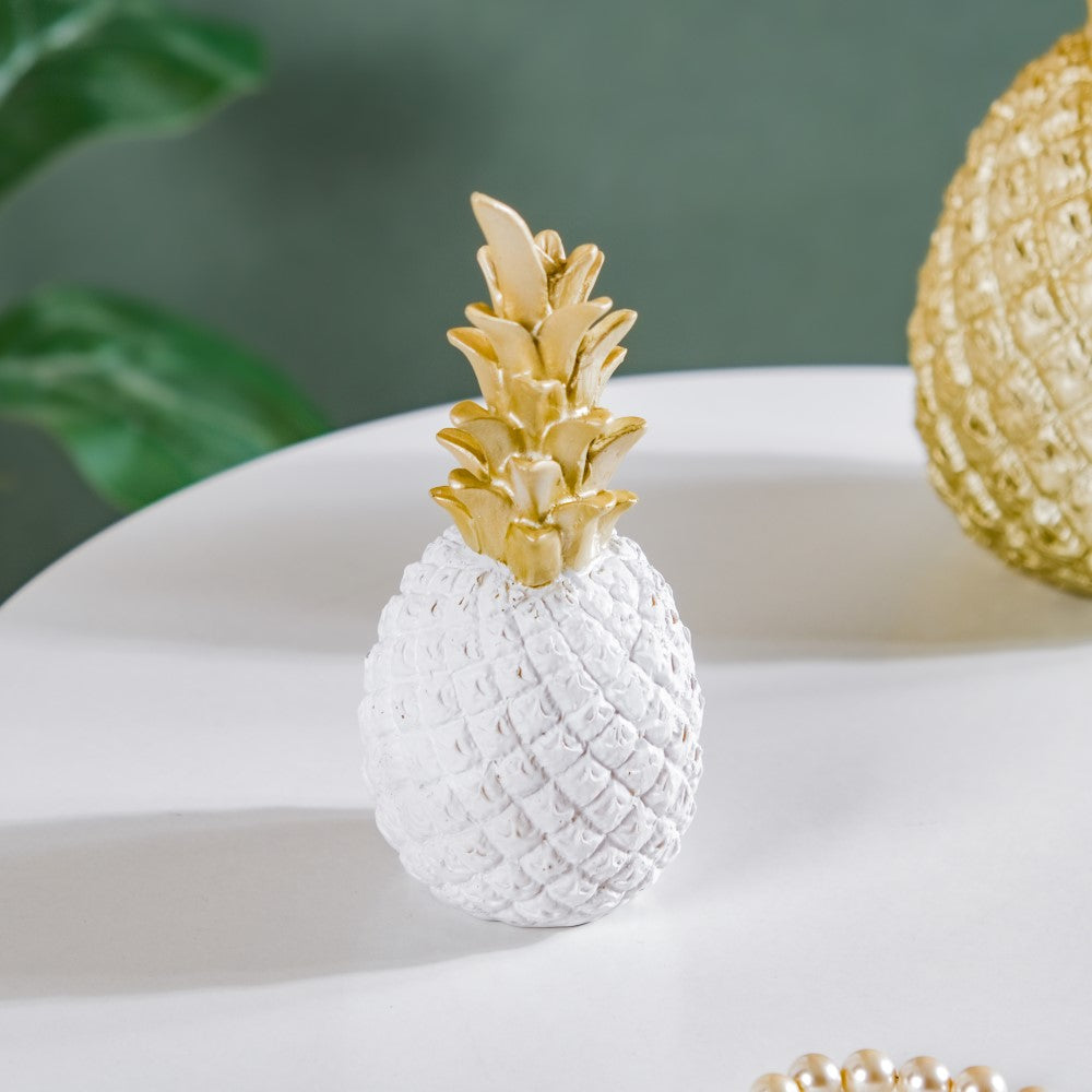 Pineapple Decor White Small