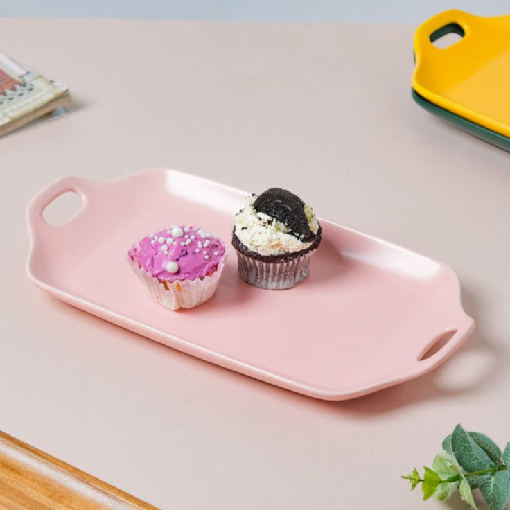 Oven Baking Tray Pink 11.5 Inch