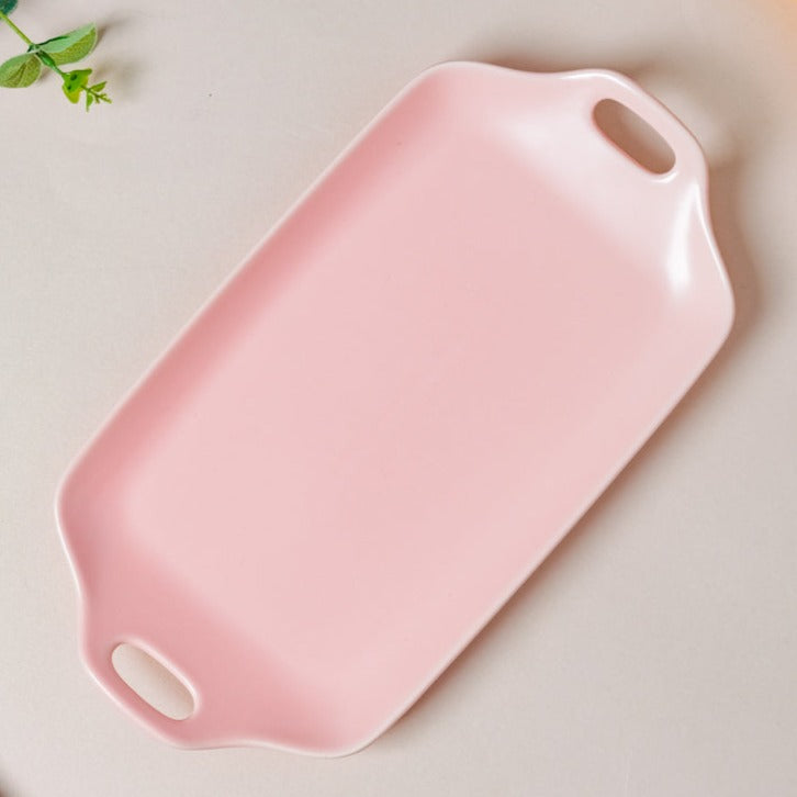 Oven Baking Tray Pink 11.5 Inch