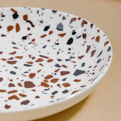 Mosaic Plate Brown