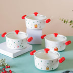 Patterned Bowl With Lid