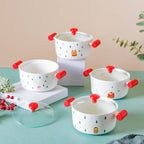 Patterned Bowl With Lid