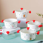 Patterned Bowl With Lid