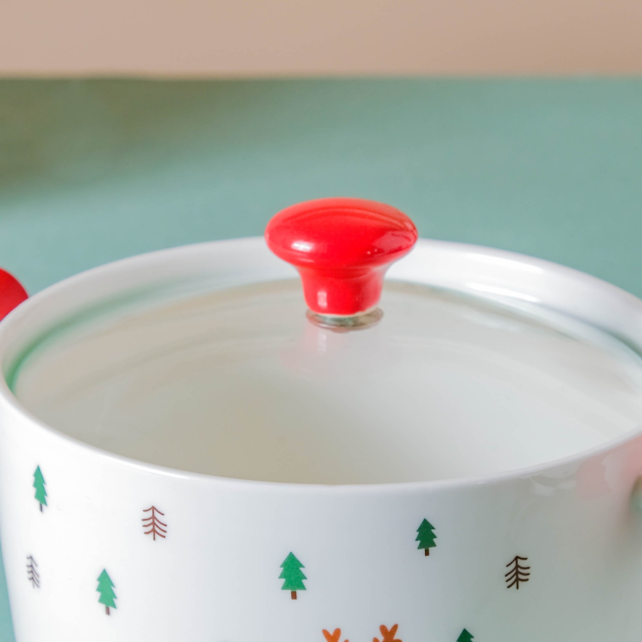 Patterned Bowl With Lid