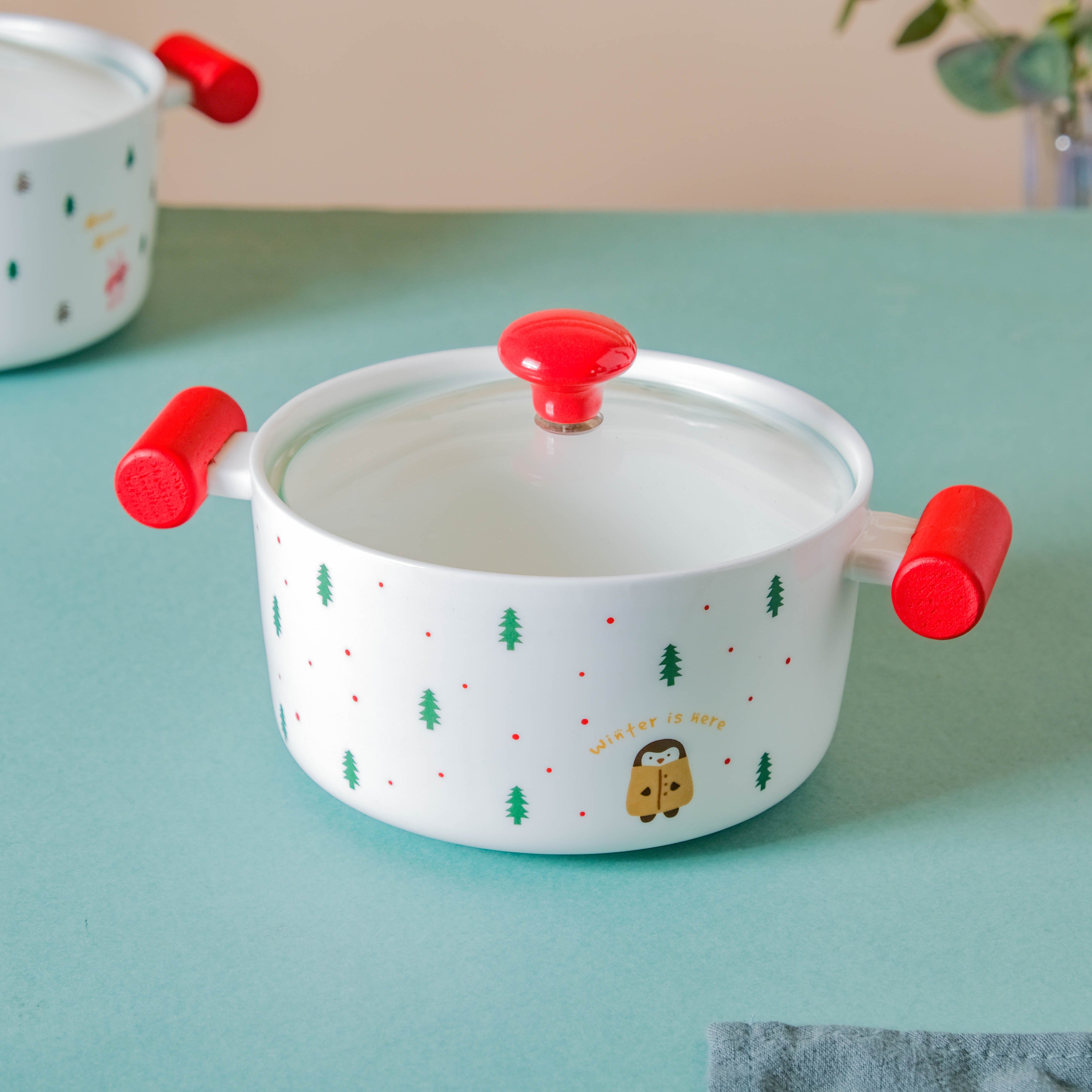 Patterned Bowl With Lid