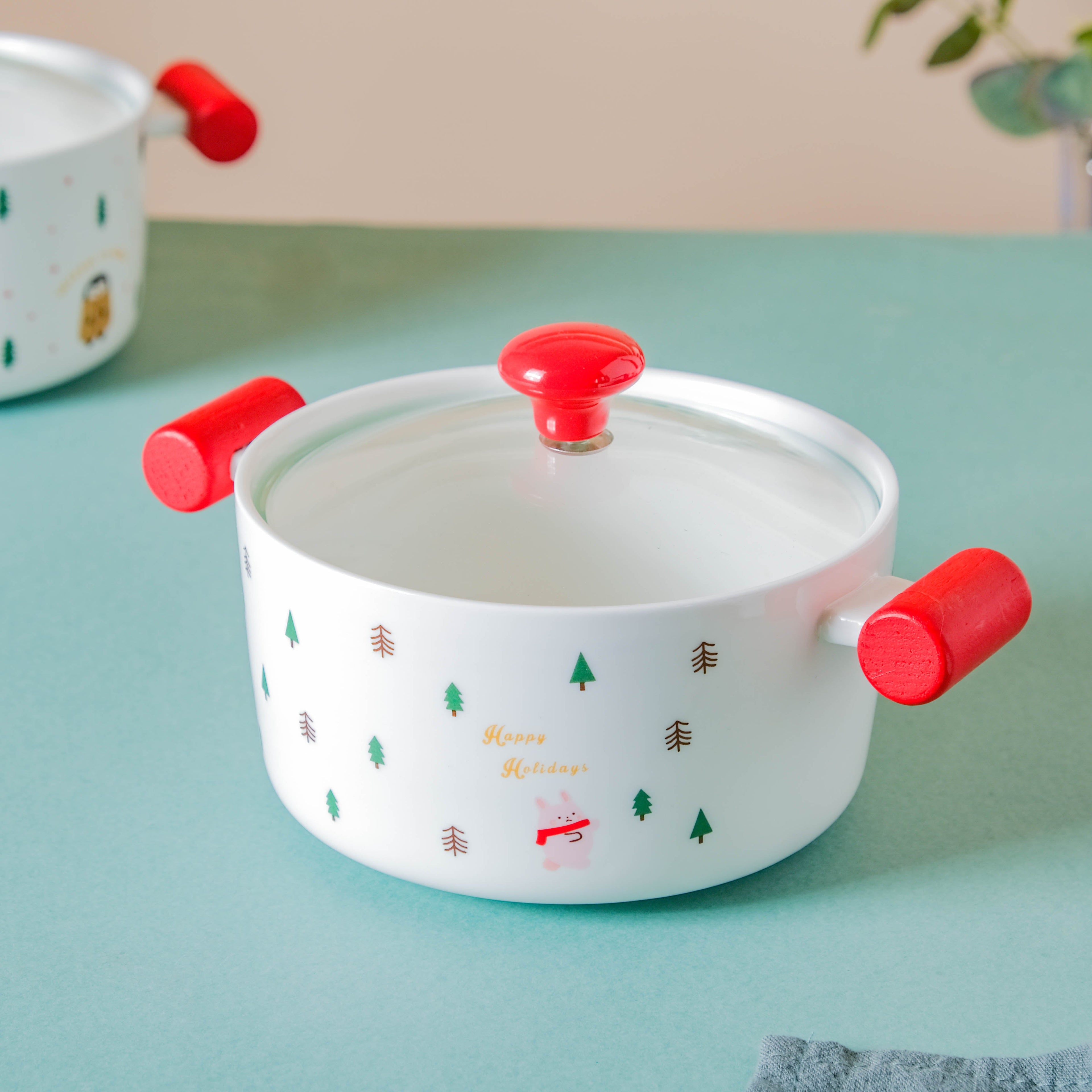 Patterned Bowl With Lid