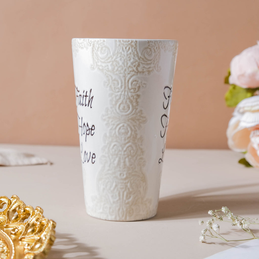 Cream And Sugar Glaze Mug 400ml