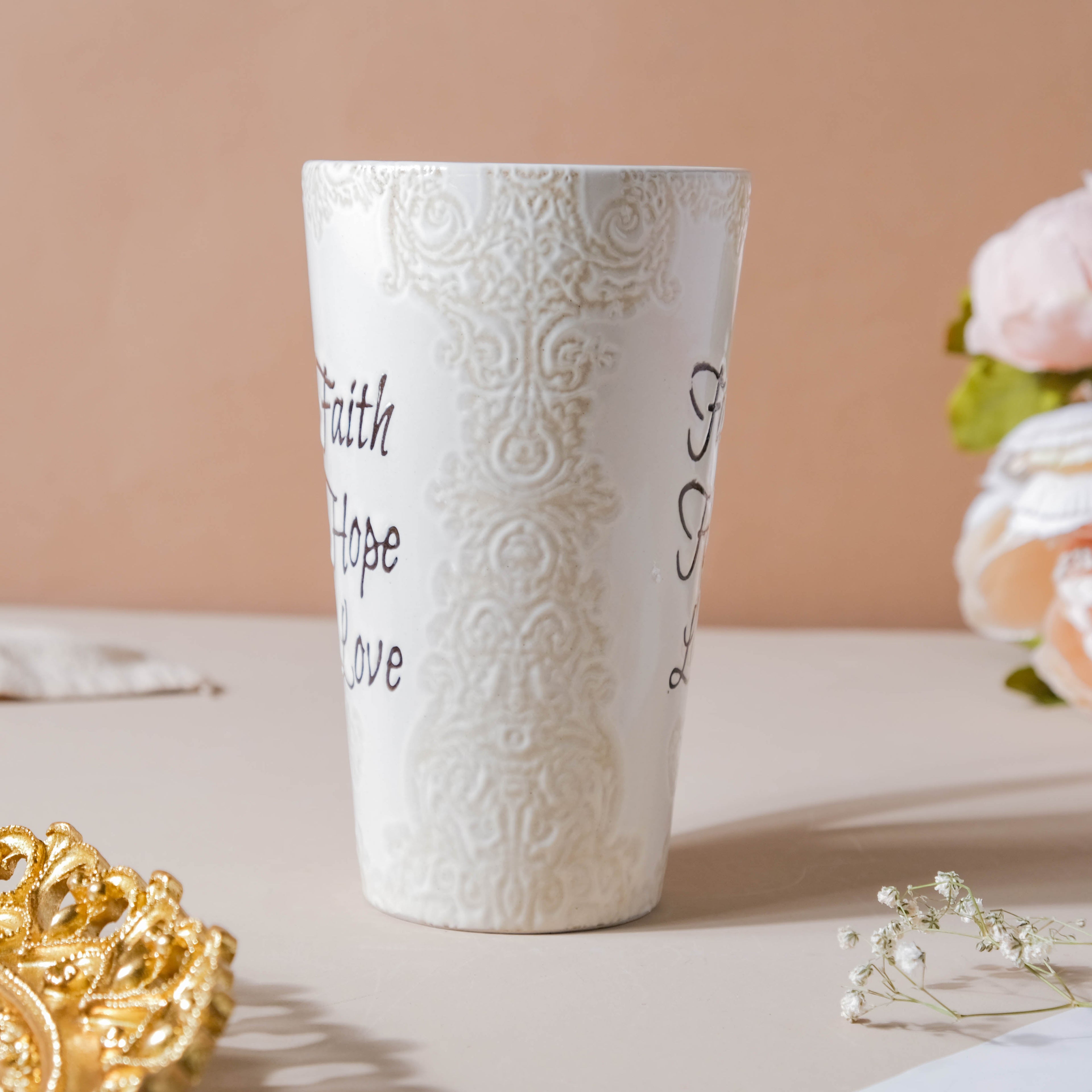 Cream And Sugar Glaze Mug 400ml