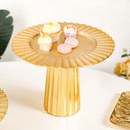 Halo Gold Dessert Riser Tall