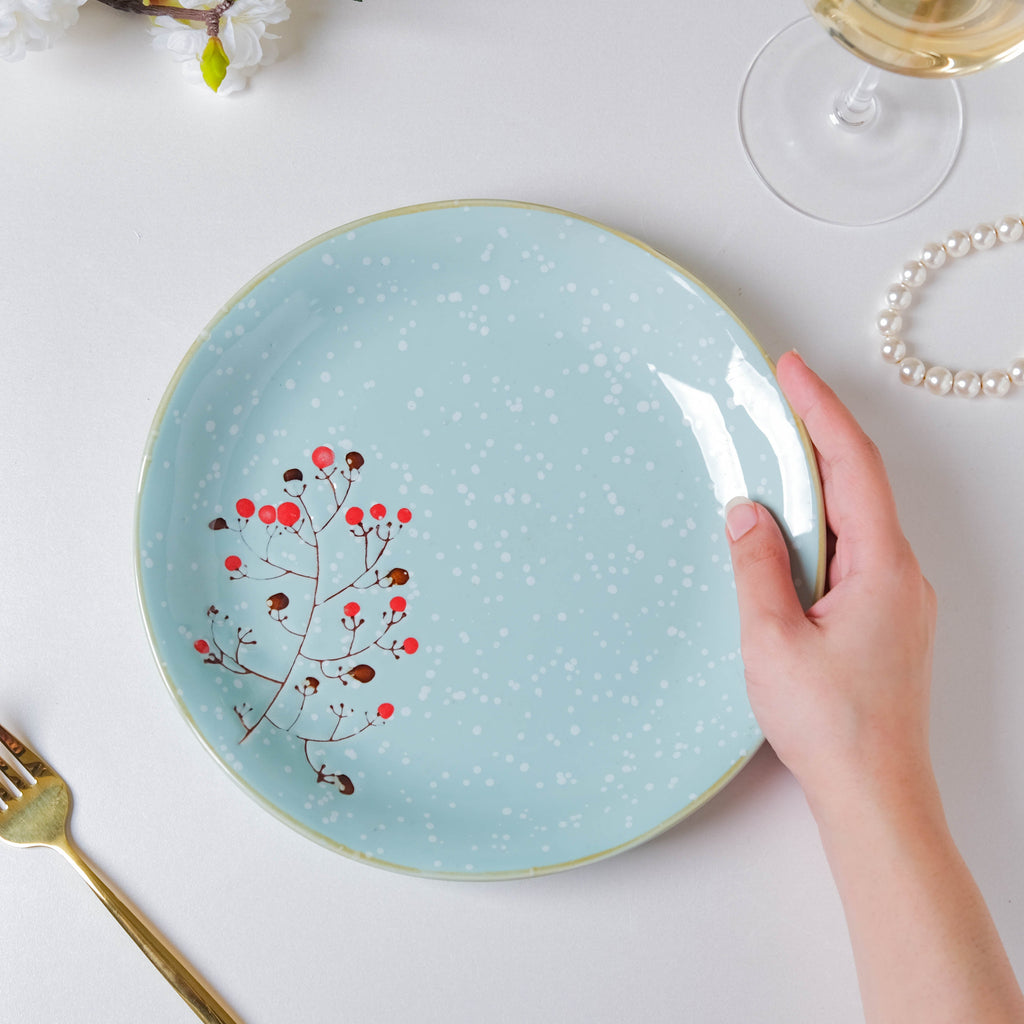 Cherry Gloss Dinner Plate 9 Inch