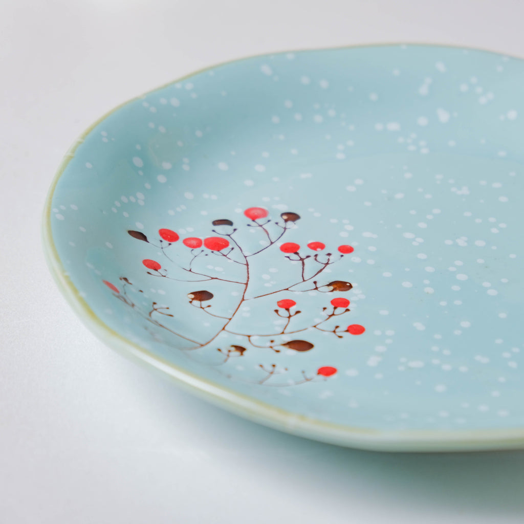 Cherry Gloss Dinner Plate 9 Inch