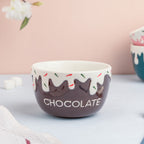 Chocolate Side Bowl Brown 400 ml