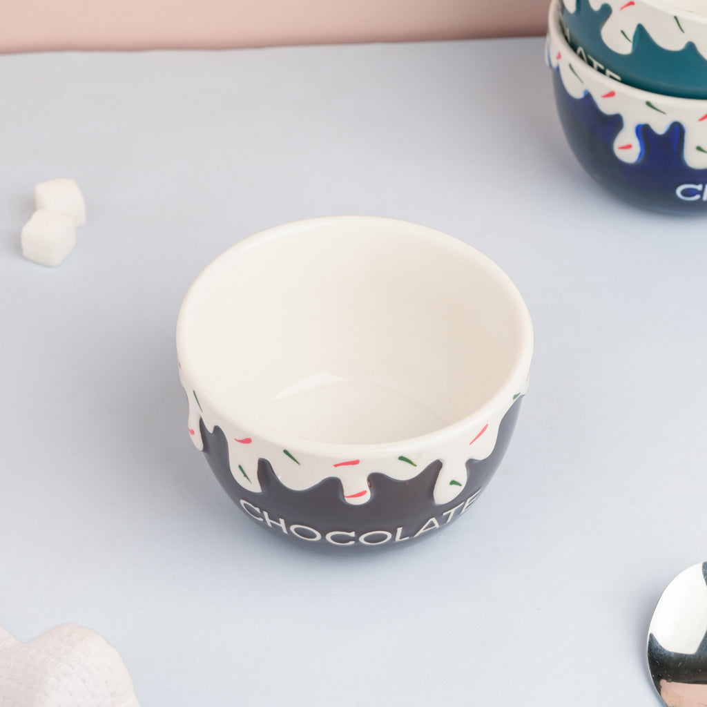 Chocolate Side Bowl Brown 400 ml