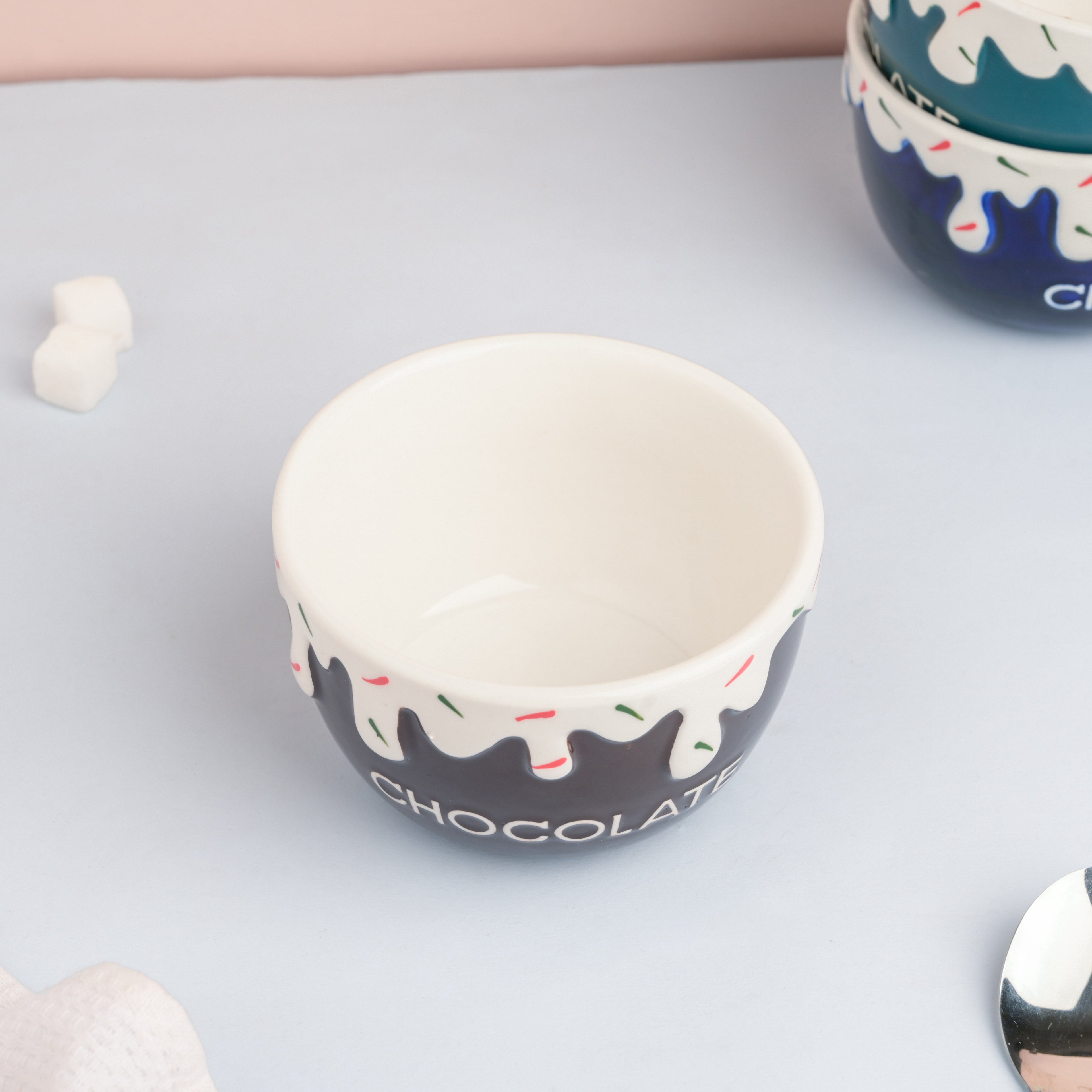 Chocolate Side Bowl Brown 400 ml