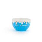 Blue Strawberry Ice Cream Bowl 400 ml