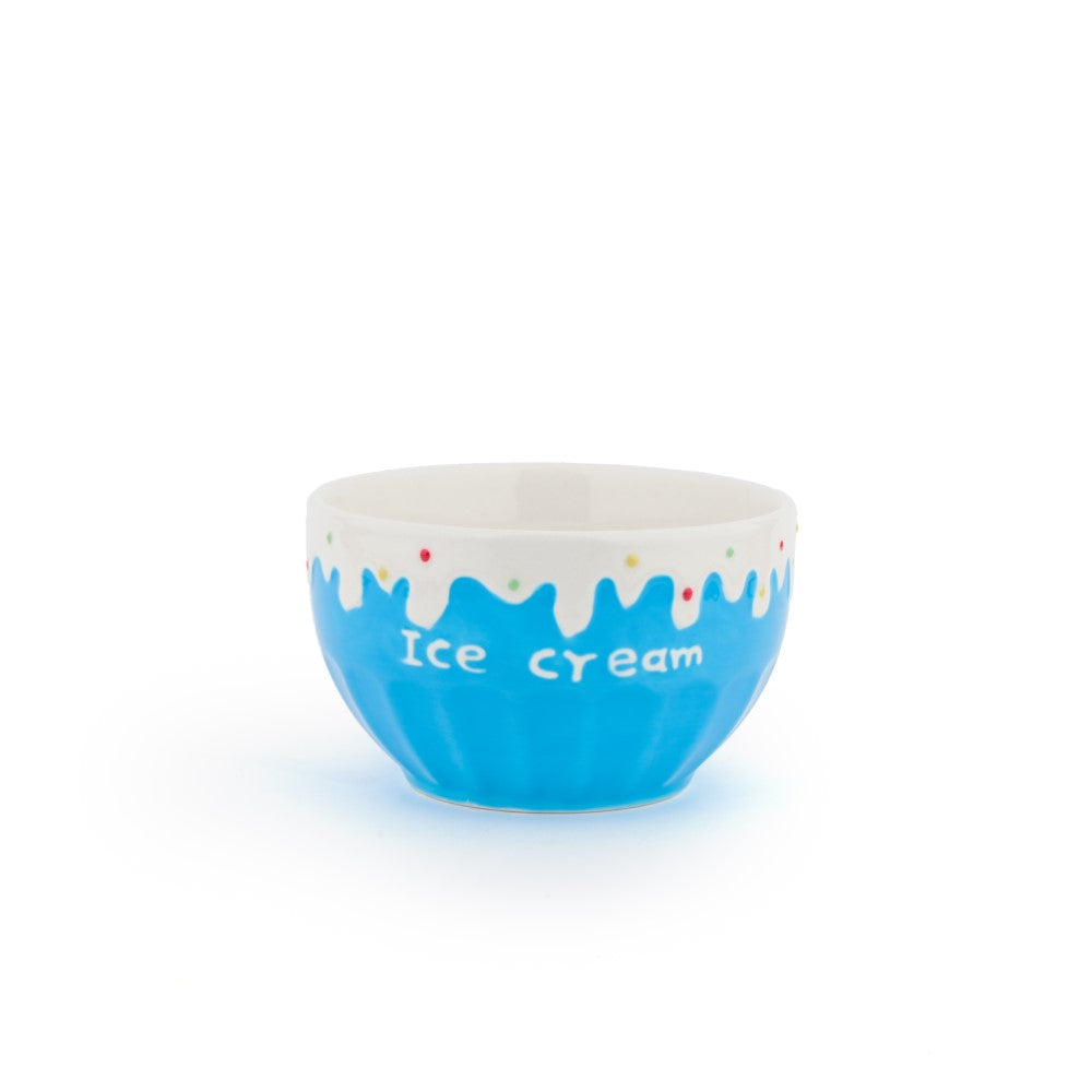 Blue Strawberry Ice Cream Bowl 400 ml