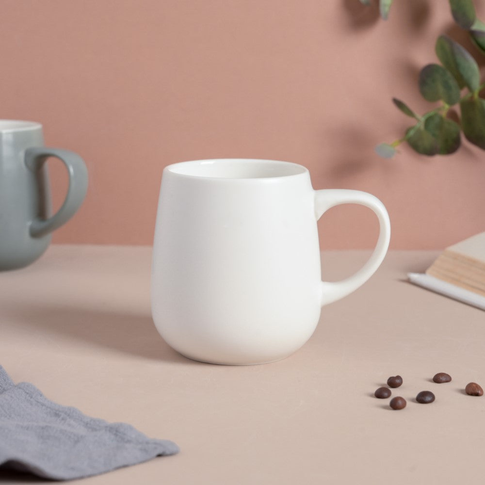 Daisy White Ceramic Cup 250 ml