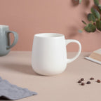 Daisy White Ceramic Cup 250 ml