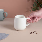 Daisy White Ceramic Cup 250 ml