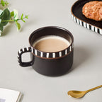 Monochrome Black And White Cup 200 ml