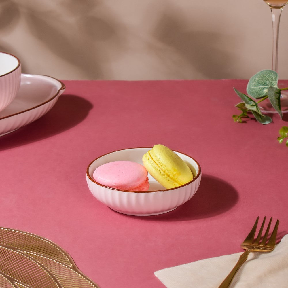 Dune Dessert Plate Pink