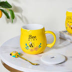 Bee Mine Coffee Mug Yellow 350 ml