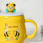 Buzzy Bee Mine Coffee Mug Yellow 350 ml