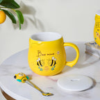 Buzzy Bee Mine Coffee Mug Yellow 350 ml