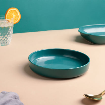 Matte Green Deep Plate