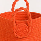 Dainty Dual Colour Storage Basket 26cm