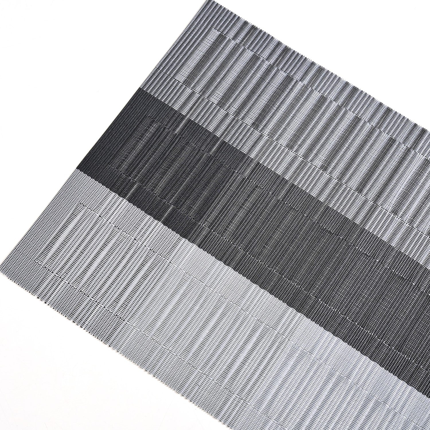 Dark Grey And Black Mat Set Of 6