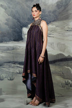 Dark Violet Anarkali Set | BARODA