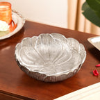 Decorative Metal Flower Bowl Urli