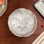 Decorative Metal Flower Bowl Urli