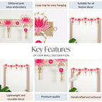 Decorative Lotus Wall Hanging Toran For Diwali